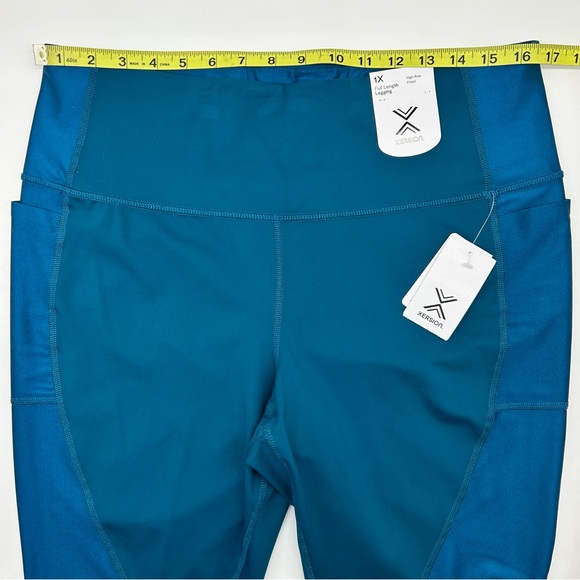 Xersion Women's Plus Size Full Length High Rise Quick Dry Legging Size 1X 2X - Picture 6 of 8